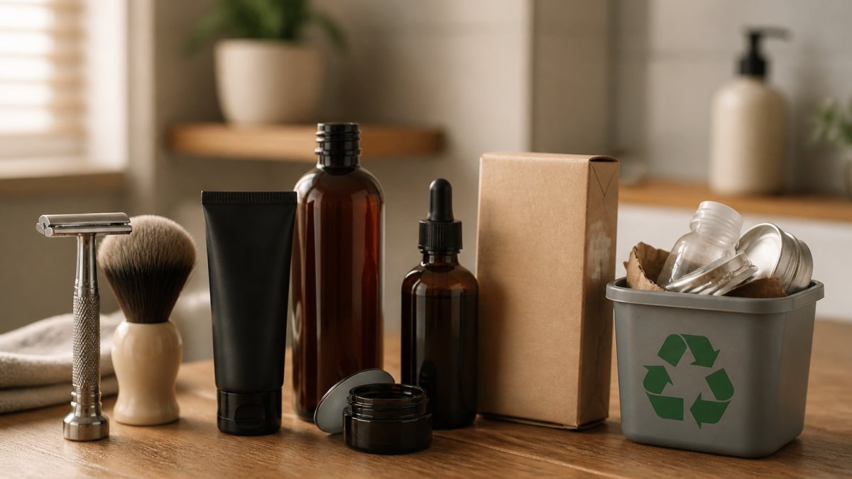 7 Steps to Recycle Men's Grooming Packaging Properly